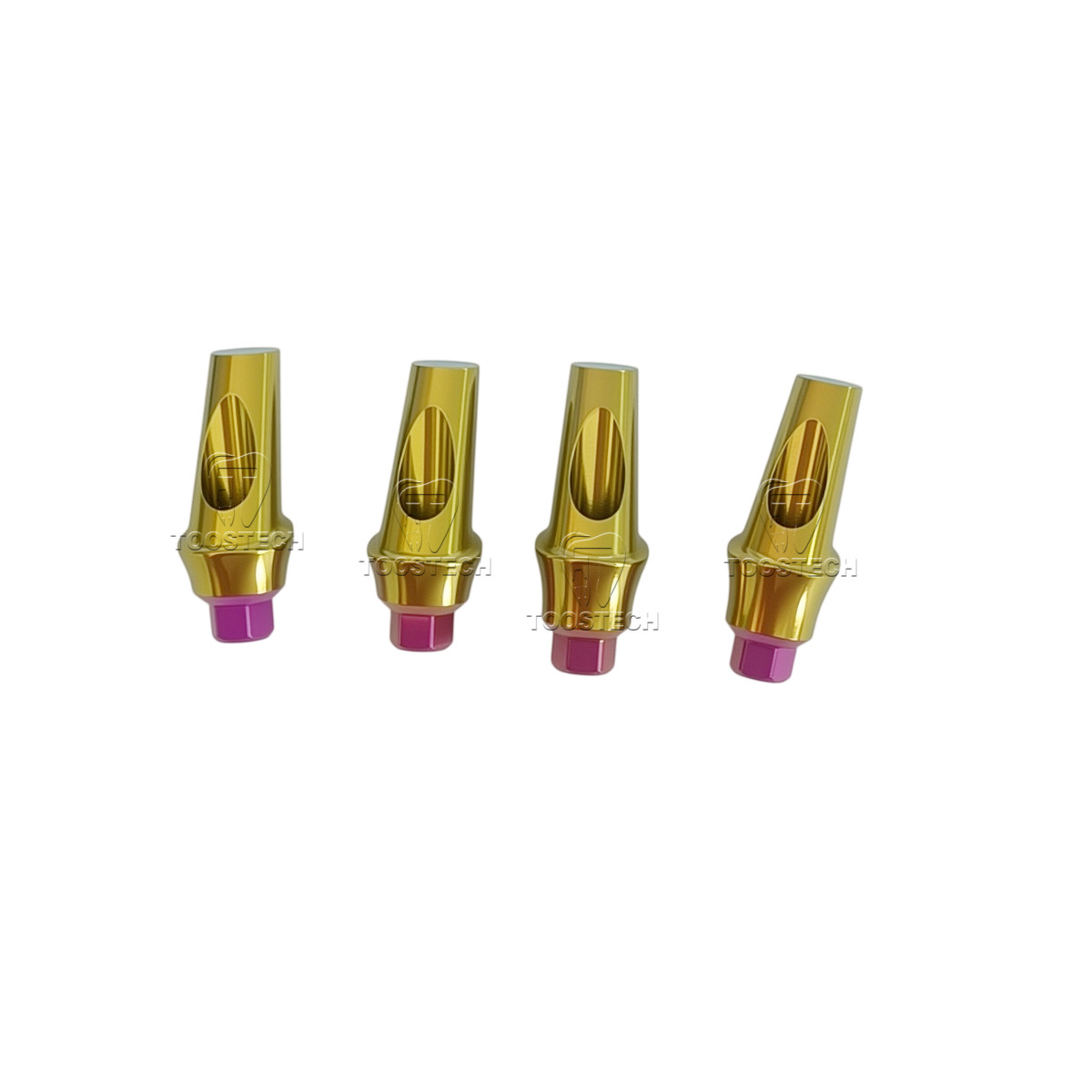 1/6/10/20pcs Anatomic Angled abutment fits to MIS Seven SP 15/25 degree D4.8
