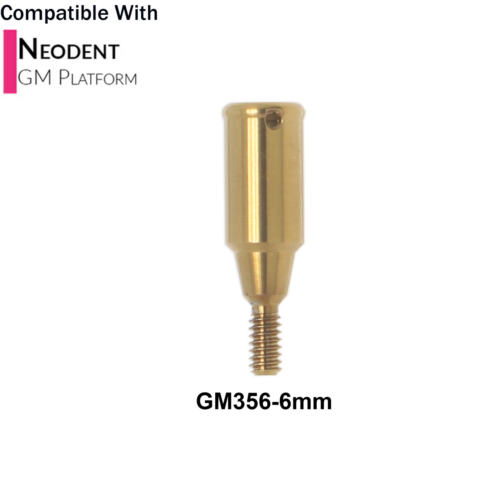 Dental Overdenture Locator Abutment 1-6mm & Male Cap Kit For NEODENT GRAND MORSE