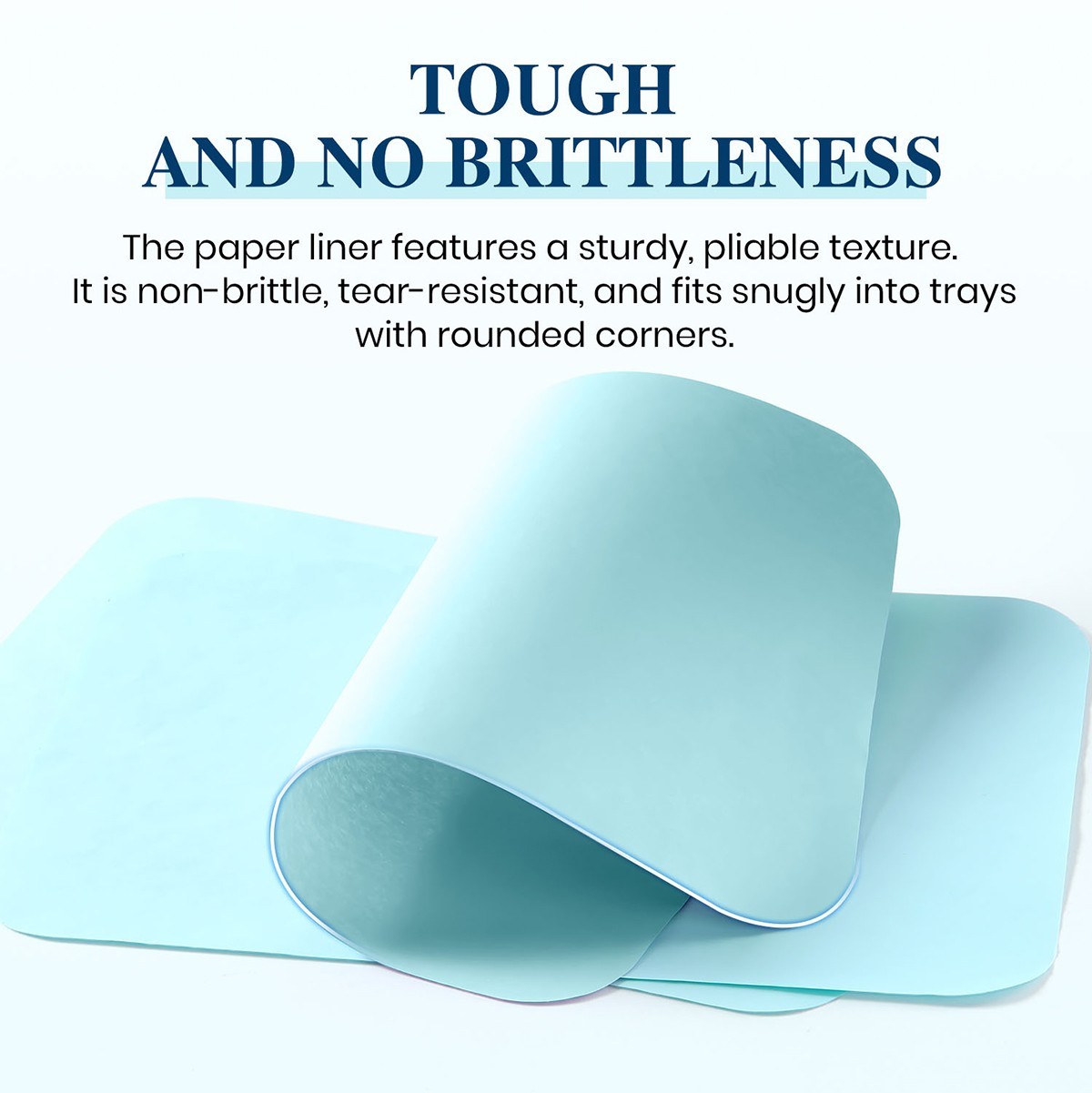 1000pc Disposable Medical Dental Tray Covers Paper for Size B Trays -12.25″x8.5″