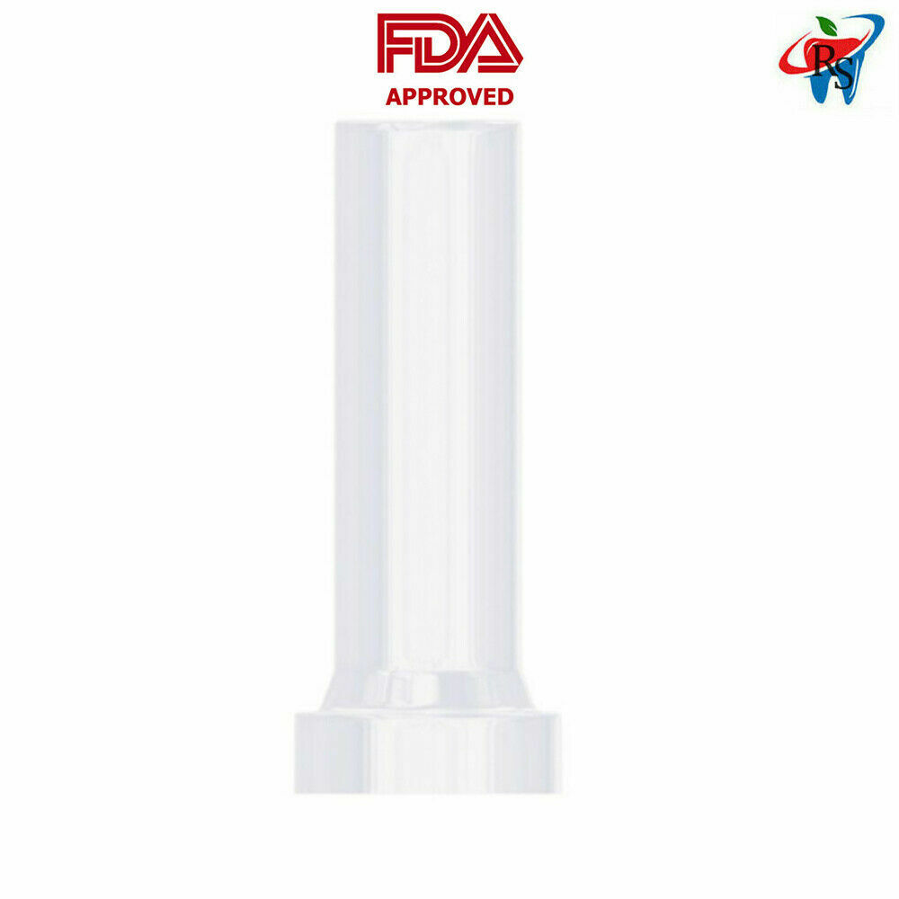 10x Set Prosthetic Straight Multi Unit 1.6 RP Conical 2.65 + Plastic Sleeve