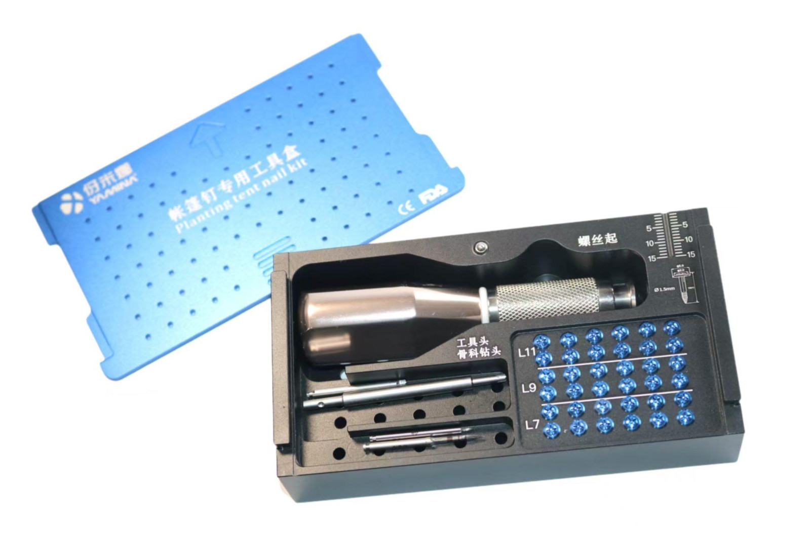Dental Tenting Screw Inplant Complete Set