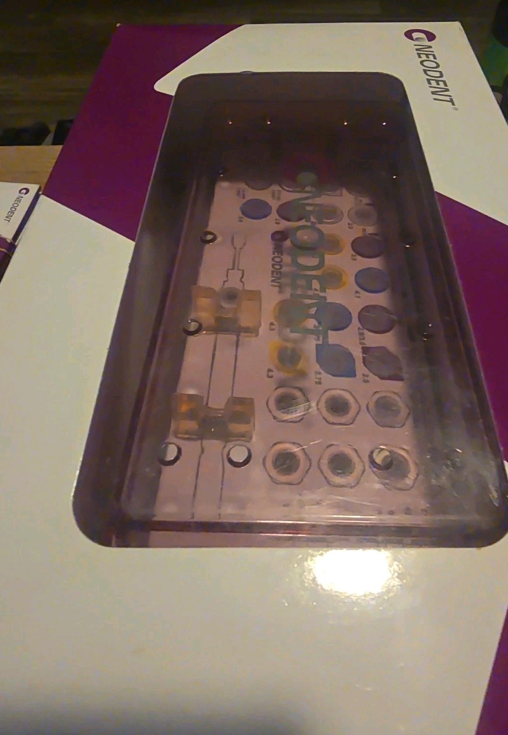 NEODENT 46 PIECE LOT CASES TORQUE WRENCHES BITS