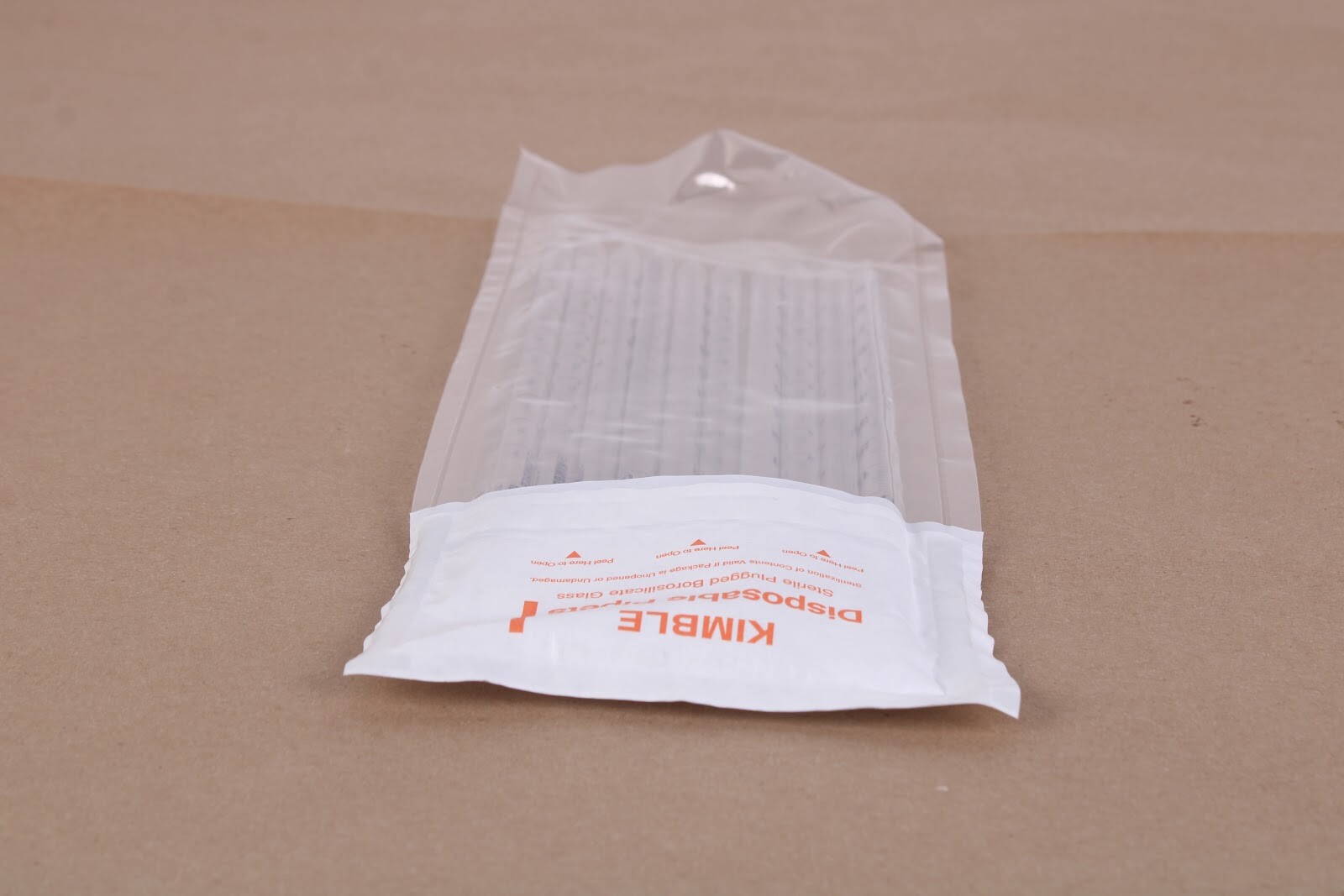 Kimble Disposable Pipets Sterile Plugged Borosilicate Glass 10mL (10 in a Pack)