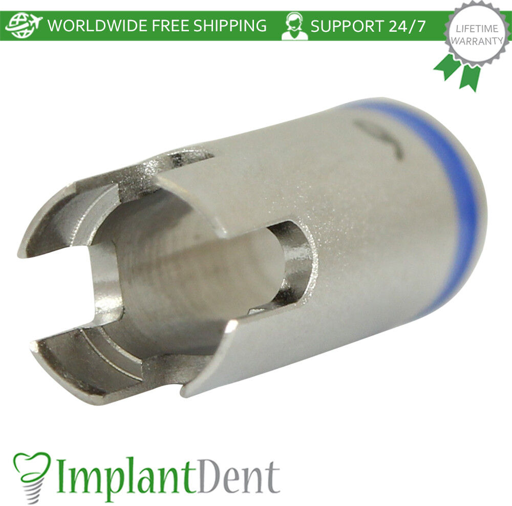 Dental Drill Stopper 3.2mm – Blue Stainless Steel Dentistry Tool