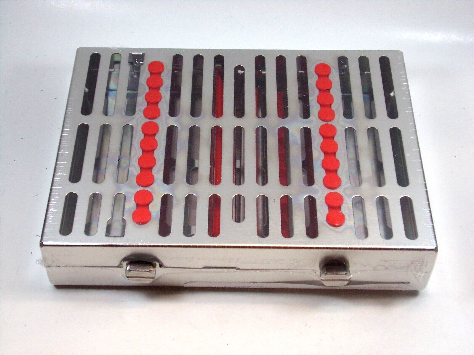 HU FRIEDY Large Double Decker Ortho Red Cassette 6″ x 8″ x 1.5″ | IM5200-OR