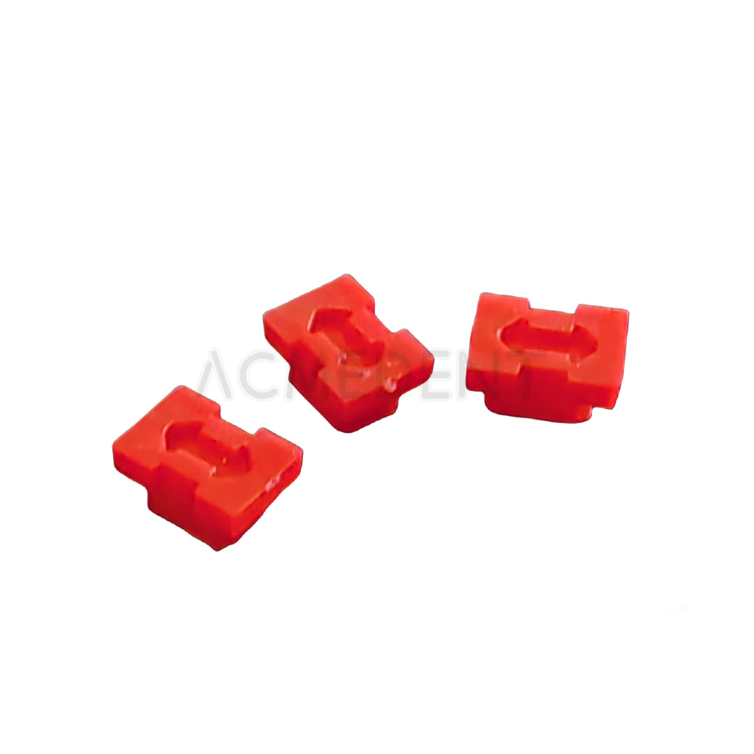 Dental ITI RN Caps Close Red Plastic Cap Closed Tray Impression Coping Post