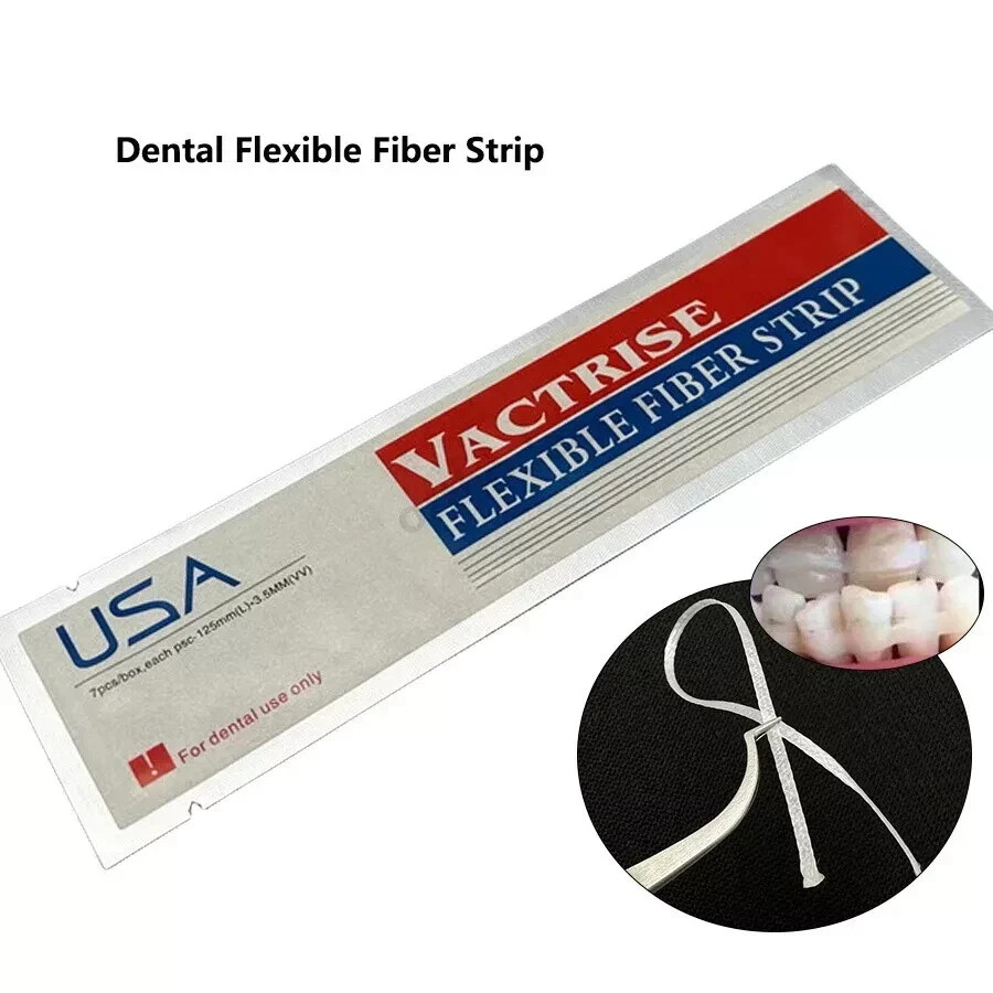 5 Box Dental Light Cure Flexible Glass Fiber Splint Composite Bonding Strip Tool