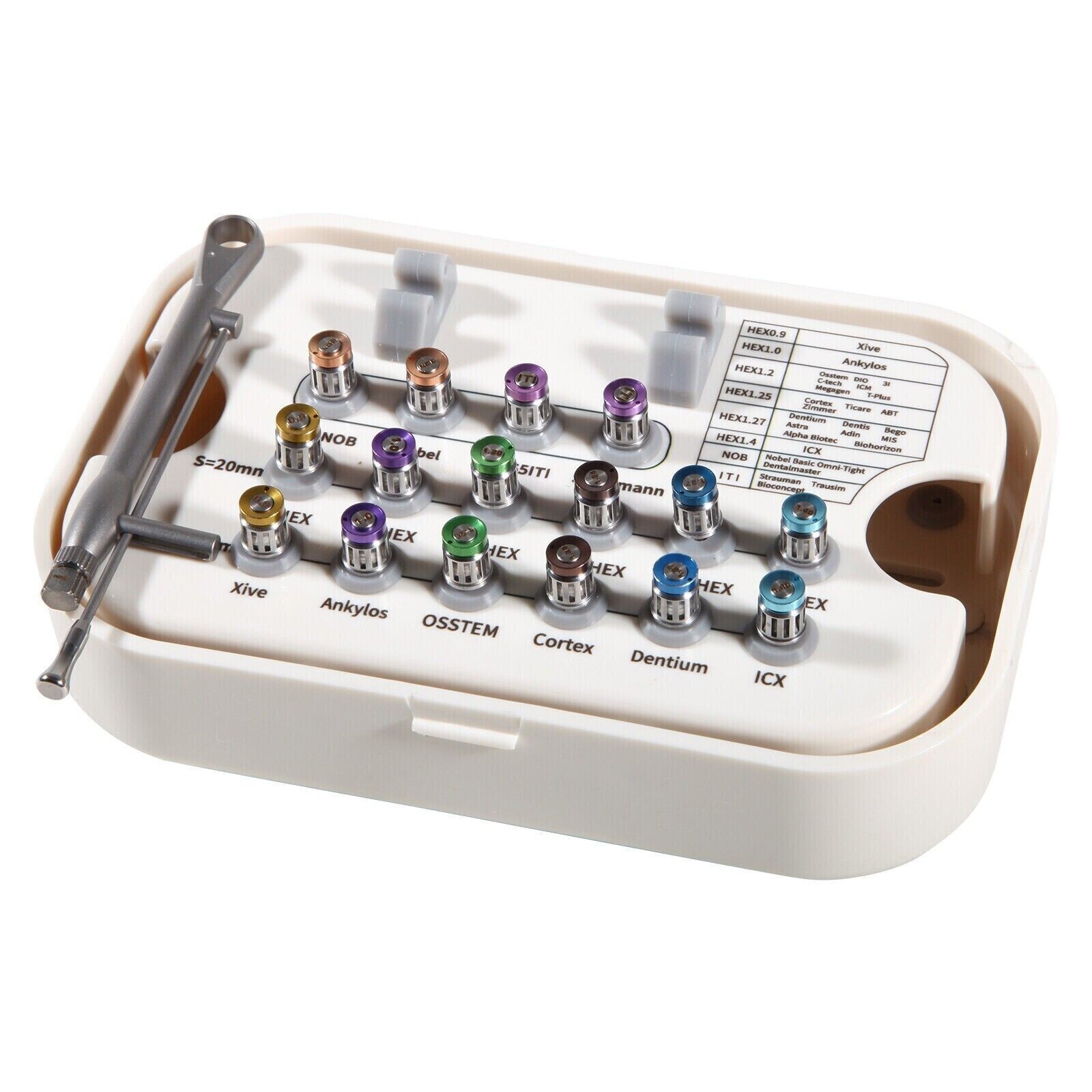 Universal Implant Instrument Prosthetic Restoration Hand Driver SD Instruments