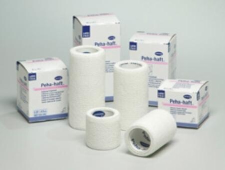 Peha-Haft Absorbent Cohesive Conforming Gauze Bandage 4” x 4-1/2 yds 1 Roll