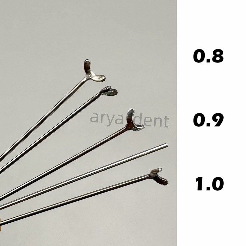 10pcs Dental Ortho Y-Type Retainer Clasp Oblique Clasps Bars Teeth Position Hold