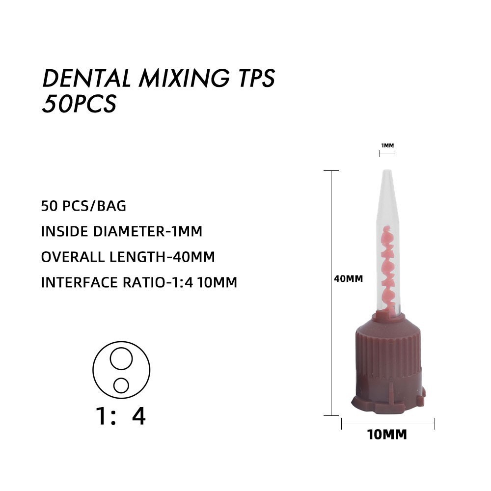 Dental Intra Oral Impression Mixing Tip For Impression Material, C&B