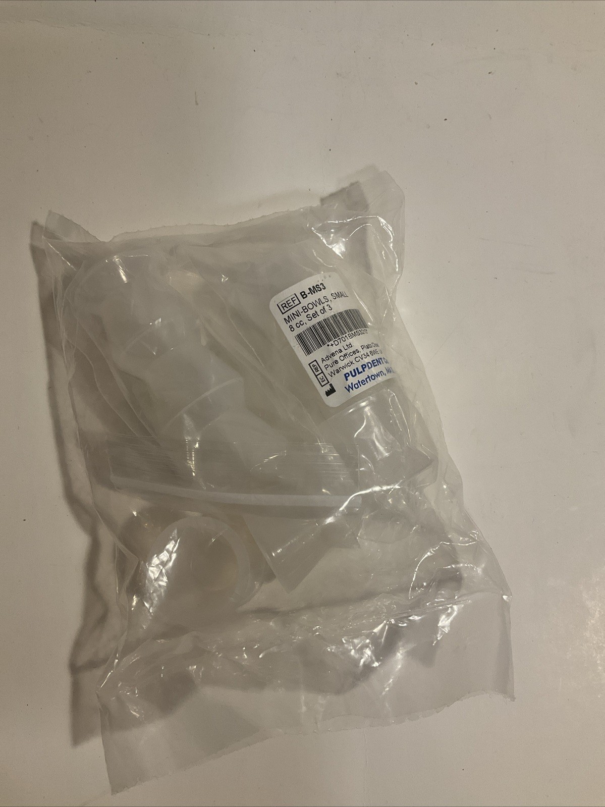 Pulpdent 8cc Mini Bowls Lot Of 8 Dental