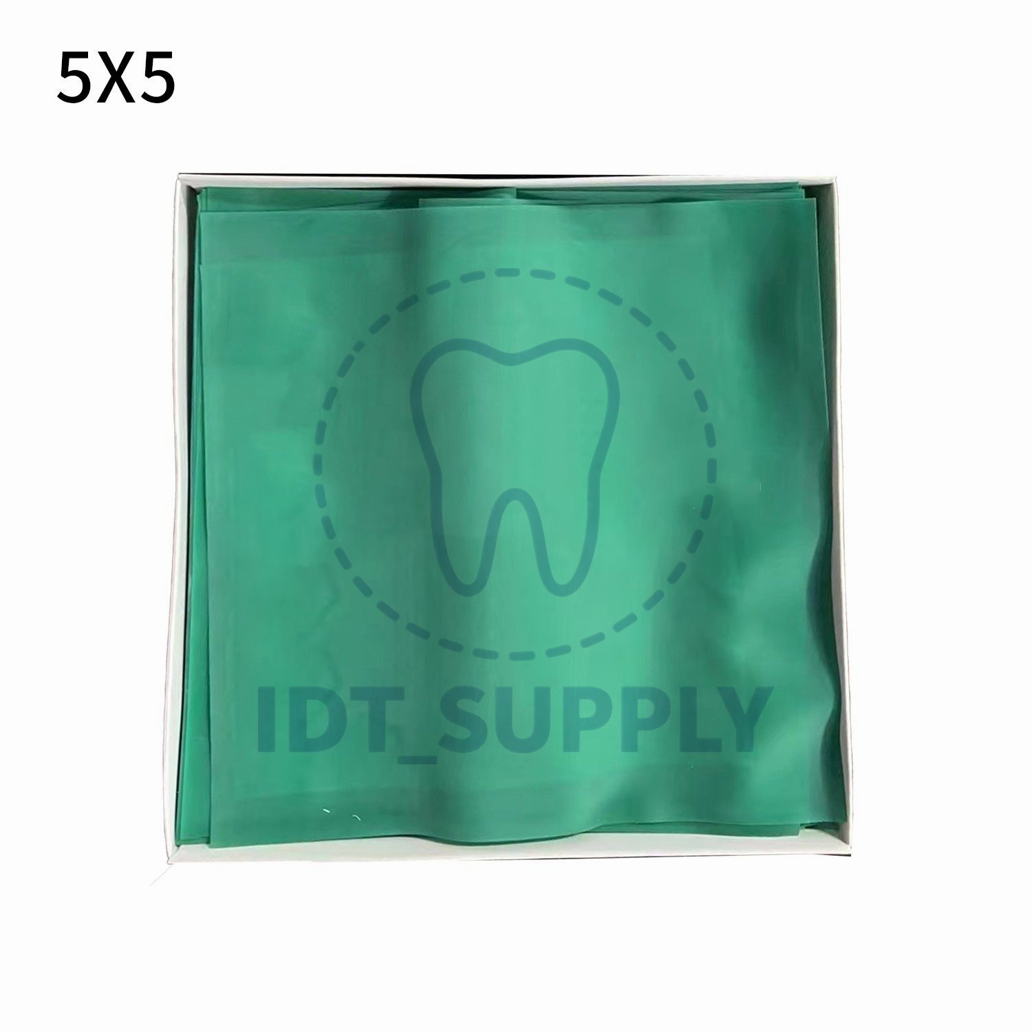 Coltene Dental Rubber Dam Sheets 36 Pcs 6×6 5×5 Latex Isolation