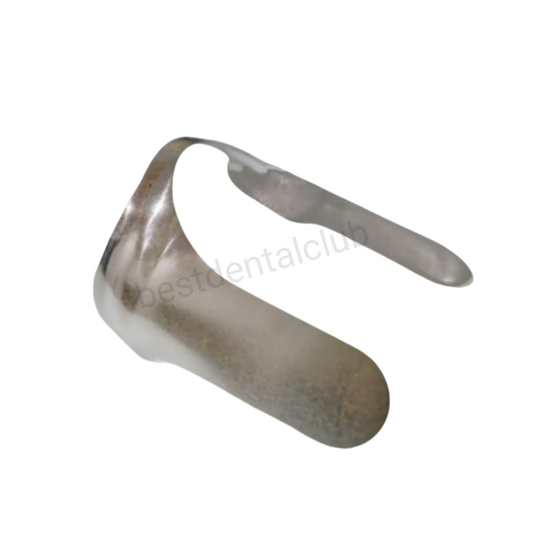 1Box Dental Contoured Anterior Metal Matrix M8 2.0 Matrice Thickness 0.03mm