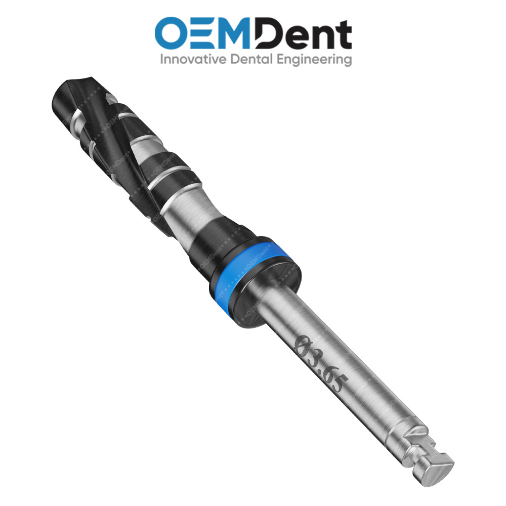 Carbon DLC Step Drills 16mm Universal Instrument Tool Dental Fixtures Placement