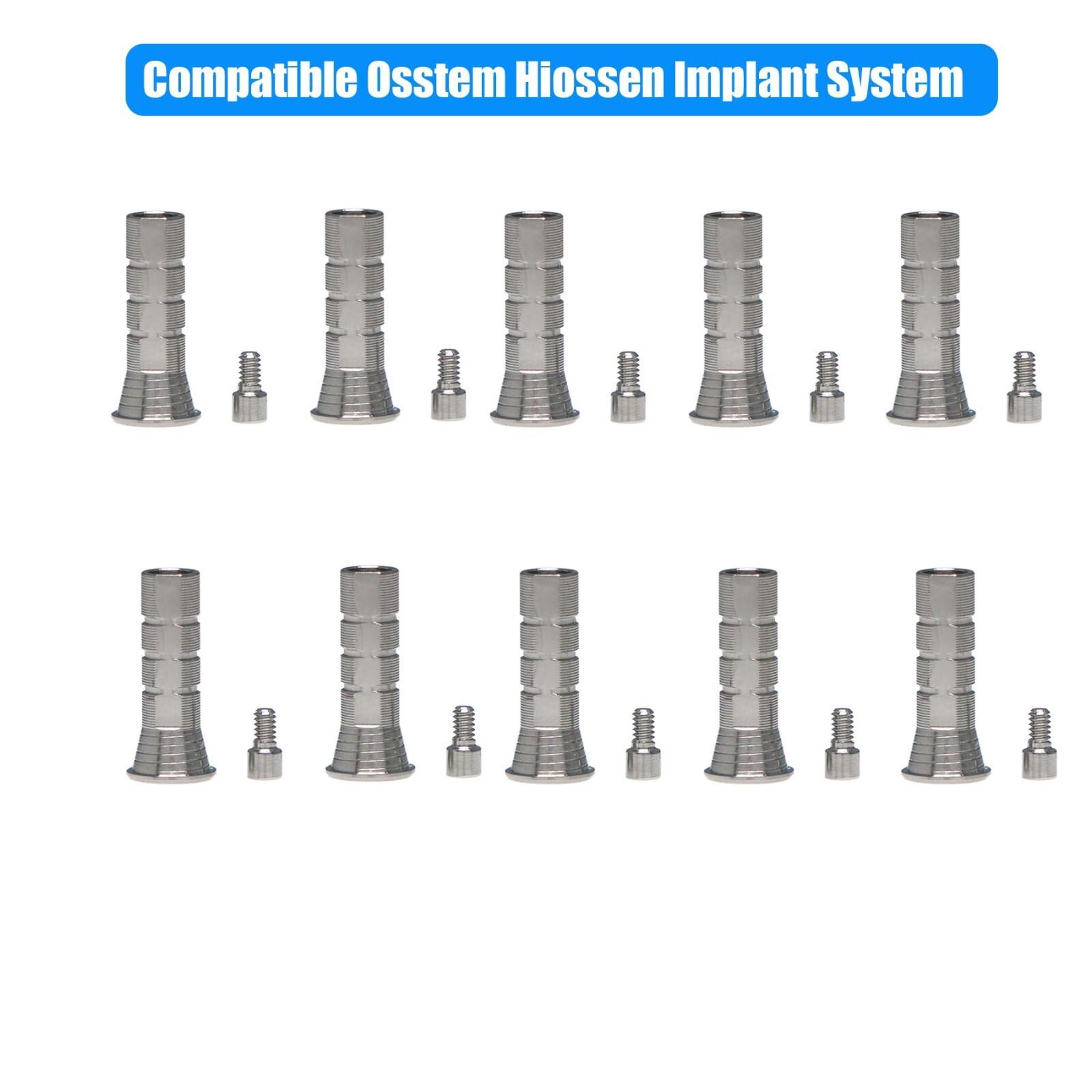 Titanium Temporary Cylinder MU Sleeve Multi Unit Abutment Fits ITI/NOB/OSS/Adin