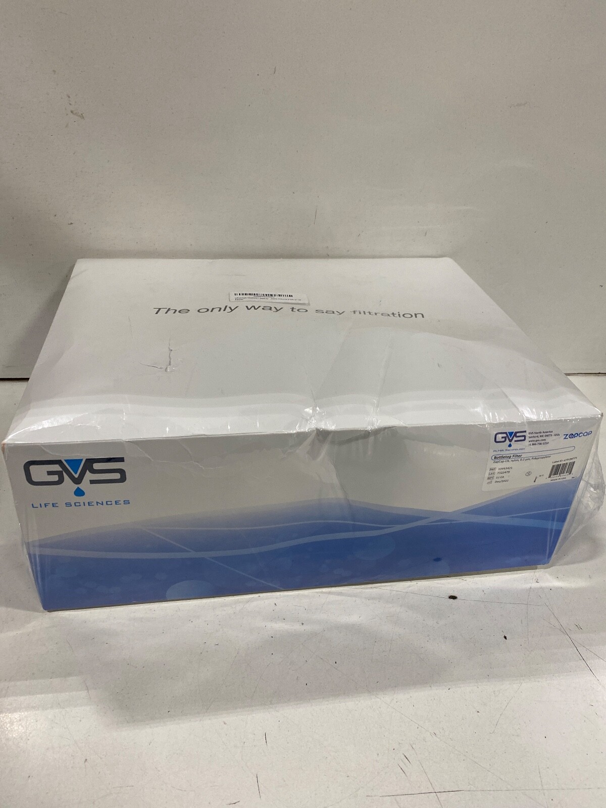 12 x ZymoPURE Giga Filter C1038-1 Bottle Top Microfiltration 1.2 µm CA/GF/FL