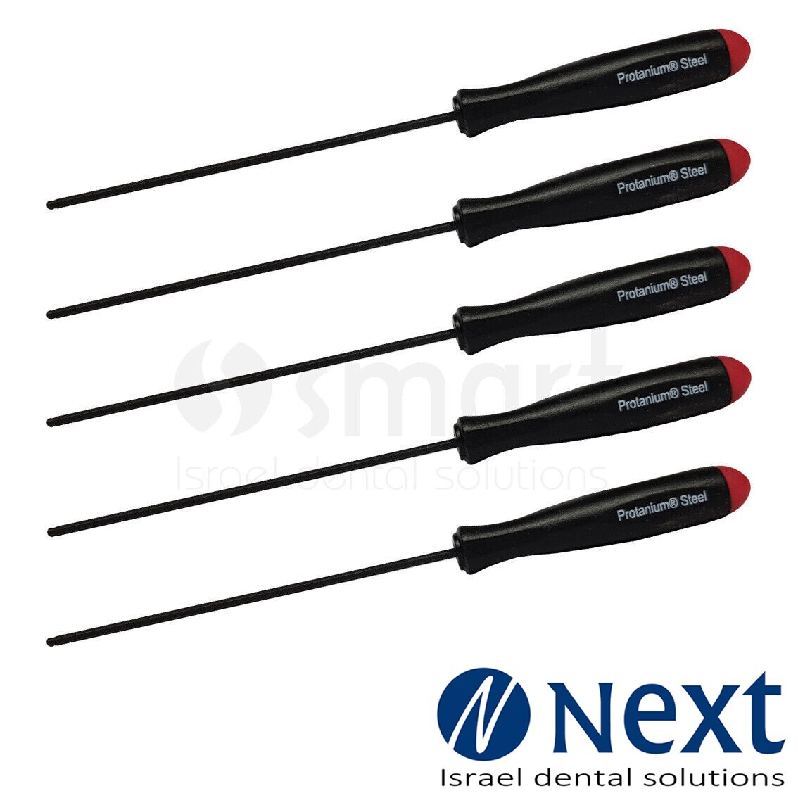 Lot x 5 Long lab abutment driver 1.25 hex tool key for screw
