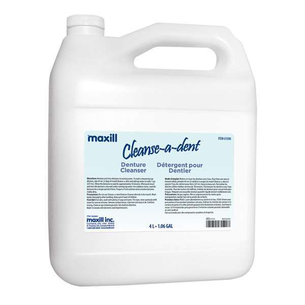 Cleanse-a-dent Denture Cleaner 1.06 Gallon Jug 1/Pk