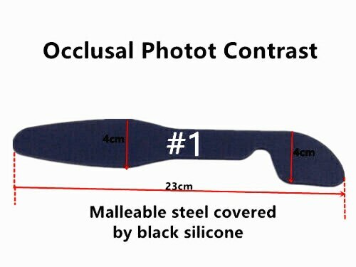 3Types Dental Black Flexible Contrastor Foldable Silicone Photo Background