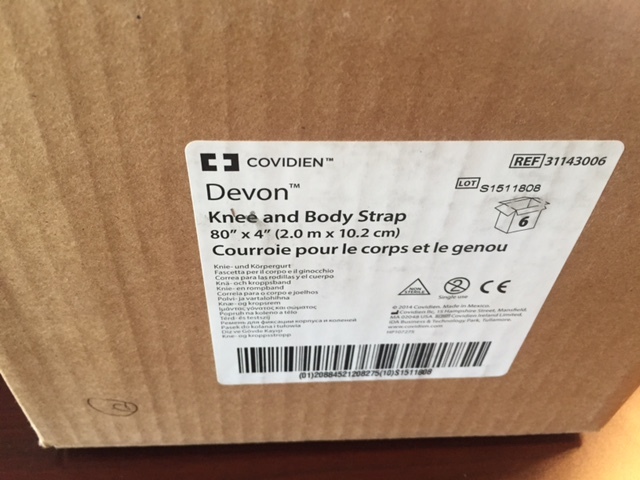 Covidien 31143006, 4″ x 80″ Case of 6 (NEW)
