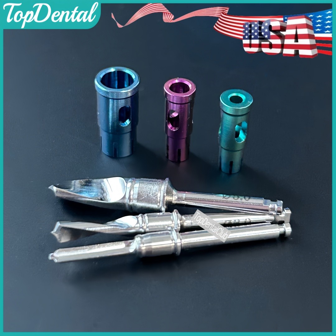 USA Dental NLB AutoBone Collector Drill Stopper Bone Chip Marker Harvest Drills