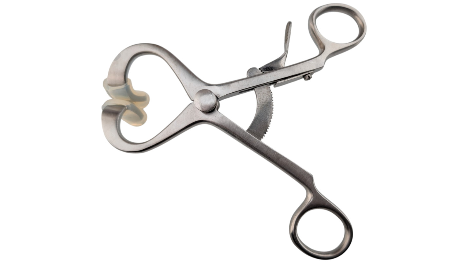 A Titan 1115-14 Molt Mouth Gag Mouth Prop Adult Germany Stainless Steel Silicone
