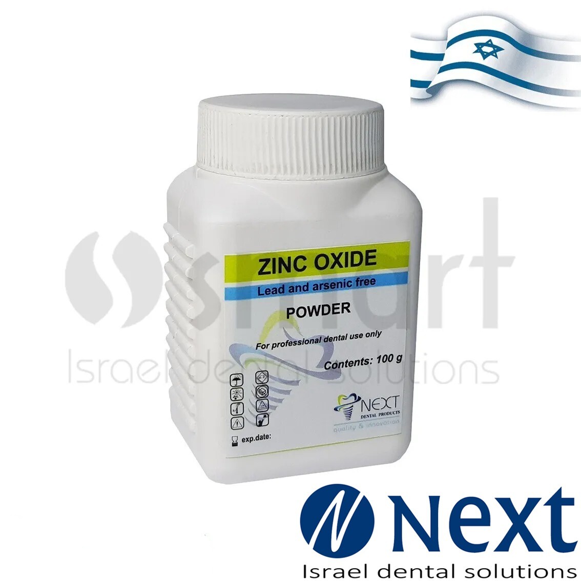 Dental Zink Oxide Extra Fine Zinc Oxide Powder 100 g