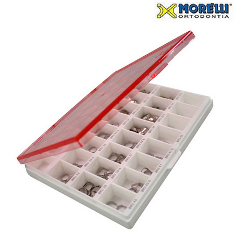 Dental Morelli Molar Standard Bands Jaw Orthodontic Roth Buccal Tubes