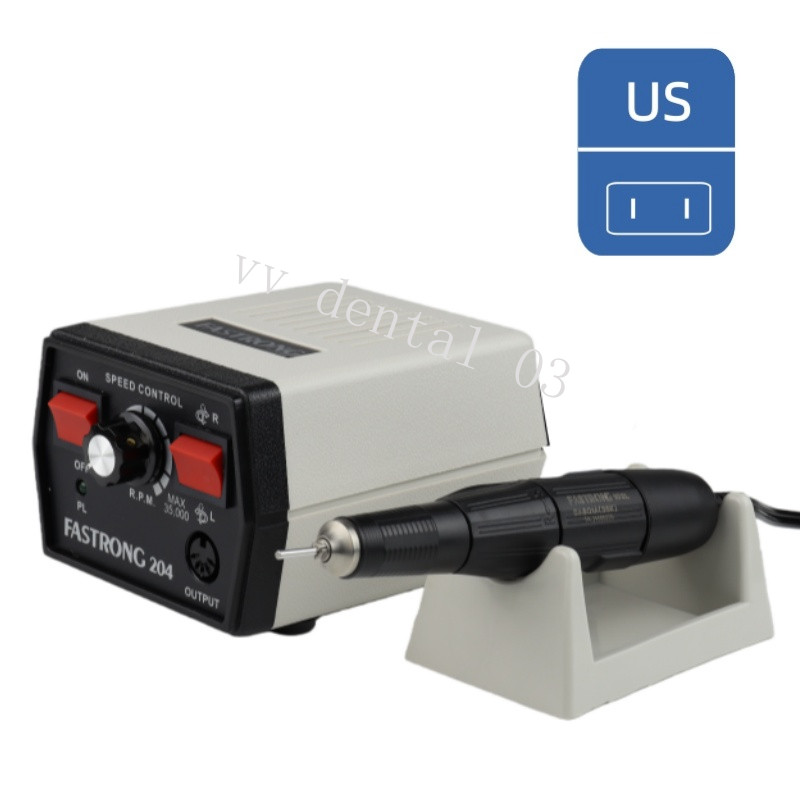 Portable Dental Micromotor Strong Micro Motor Handpiece 50/60Hz FASTRONG 204
