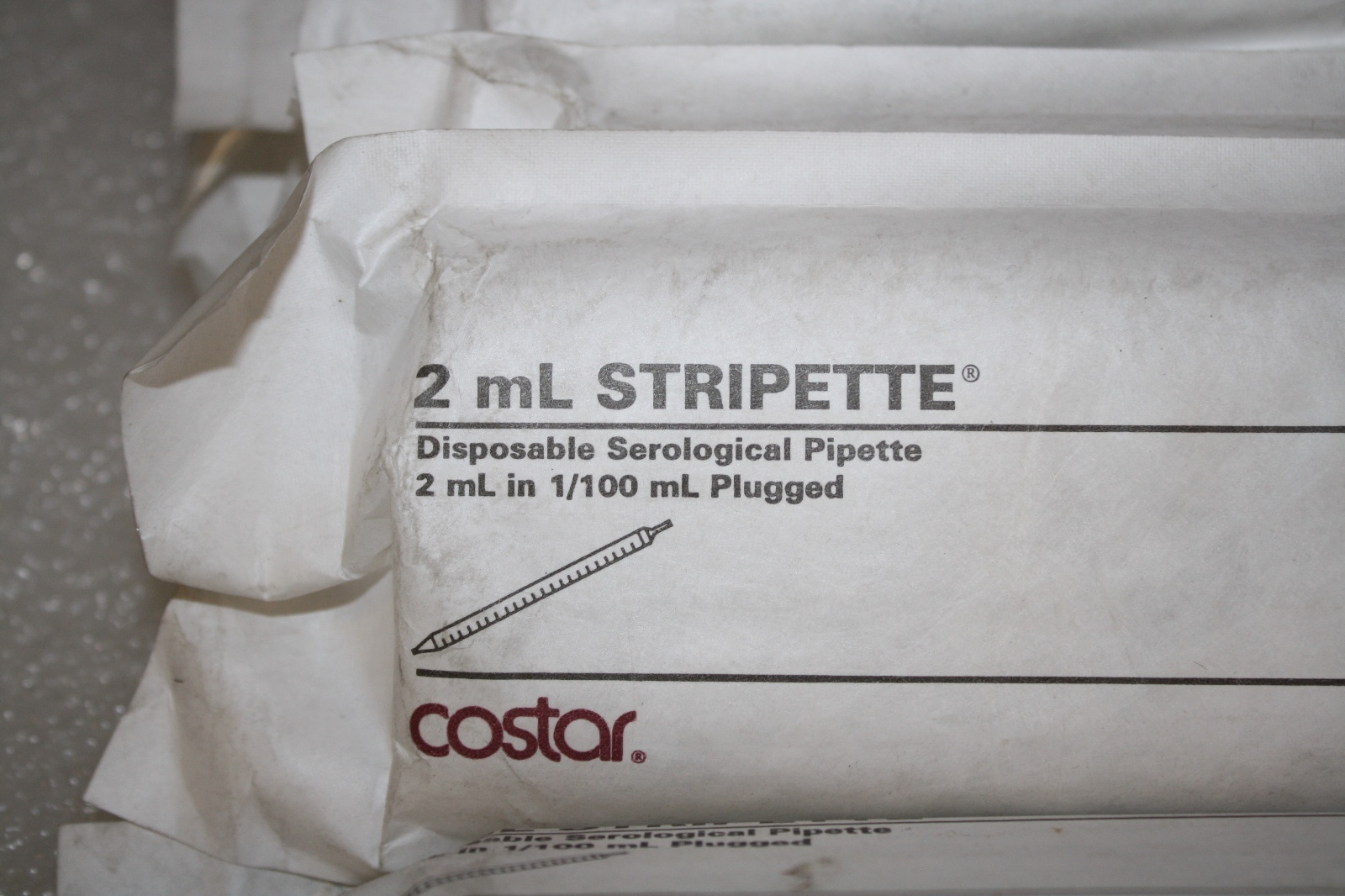 Corning Costar Stripette serological pip 2mL IN 1/100 mL PLUGGED STRIPETTE 4020
