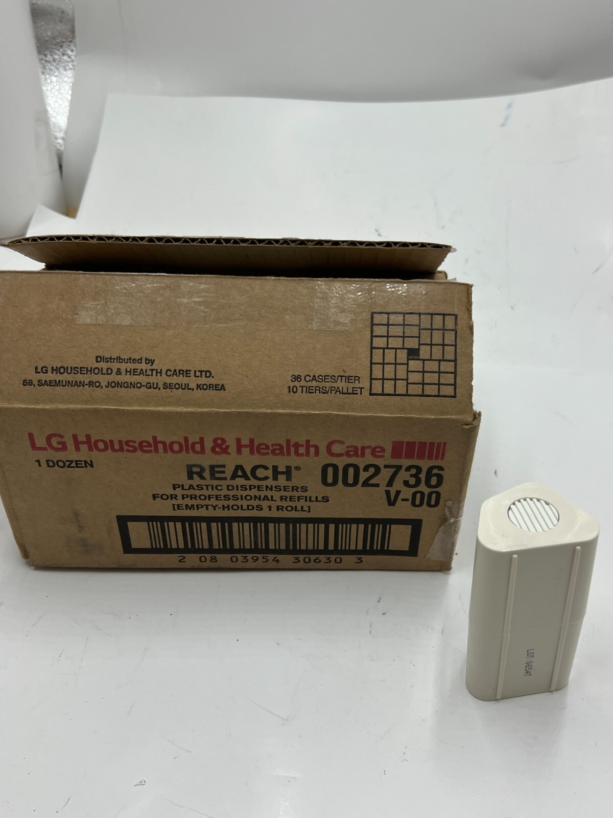 (Box of 12) LG OEM Household & Health Care Plastic Dispenser 002736 V-00 Refills