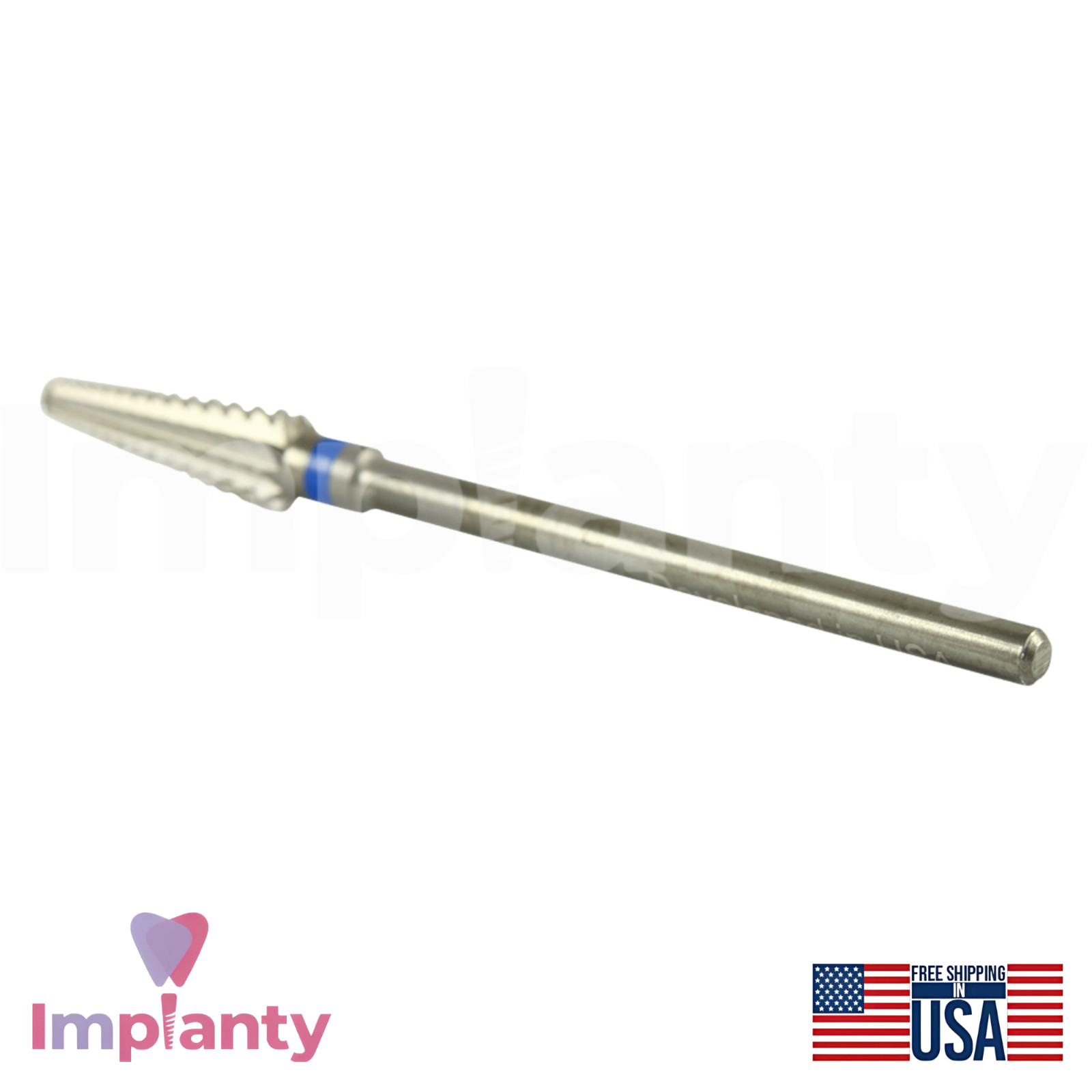 Spiral Cut Standard Grit Carbide Dental Bur Ø4.5mm x 14mm 5001202 Dentistry Tool