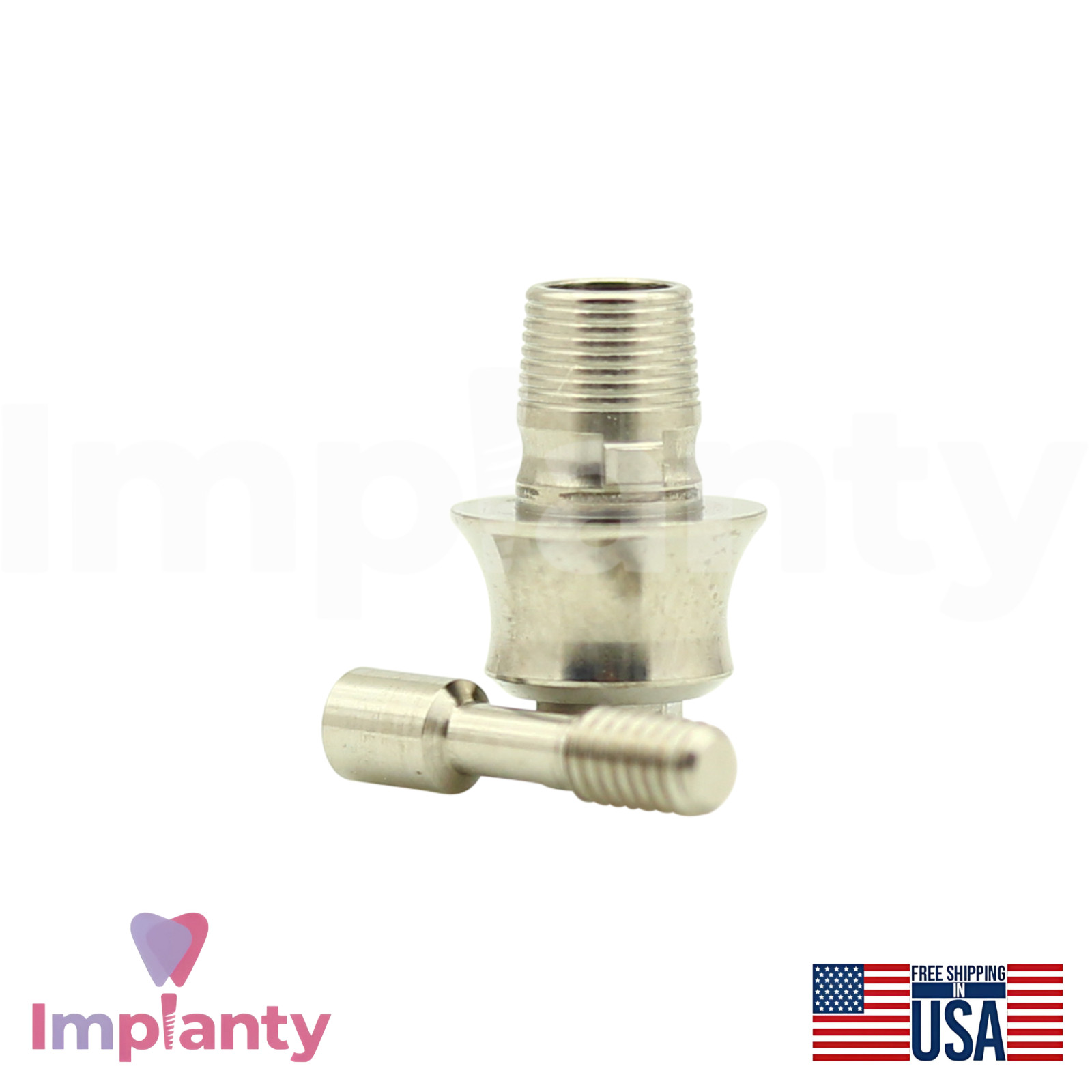 MIS® Compatible Anti-Rotation Ti-Base WP Ø5.7mm Int Hex 2.45mm Connection