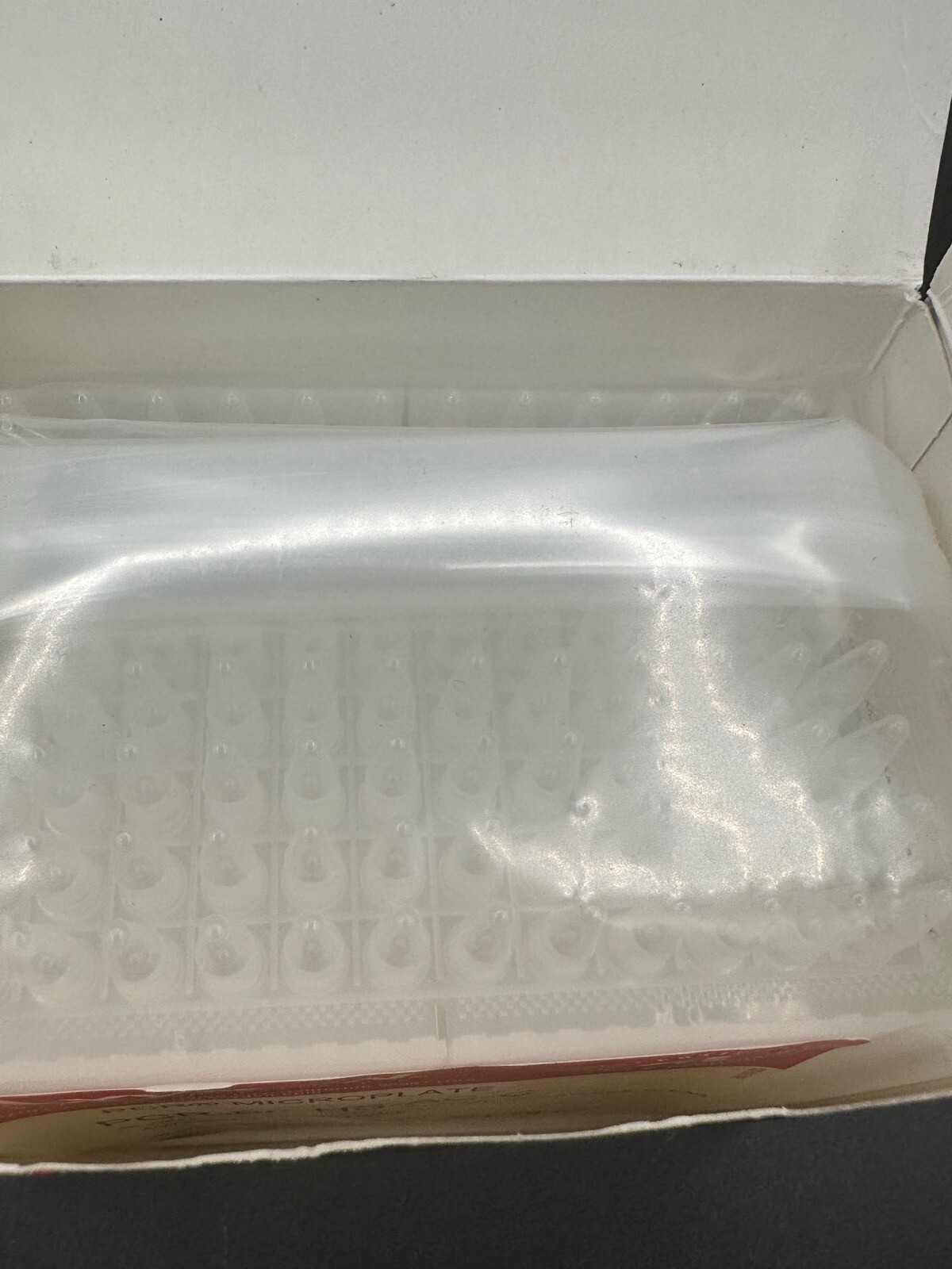 AXYGEN 96-Well Half Skirt Clear PCR Microplate Plates PCR-96-HS-AC-C (10/Box)