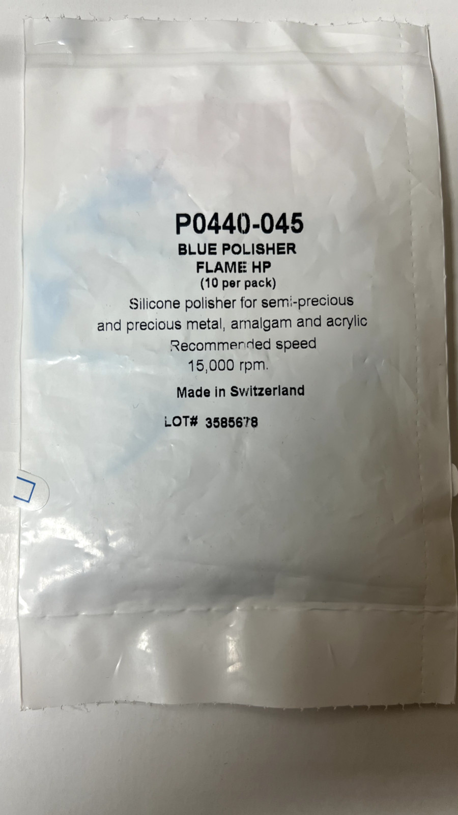 NTI Blue Polisher Flame HP – 10pk UNOPEN (P0440-45)