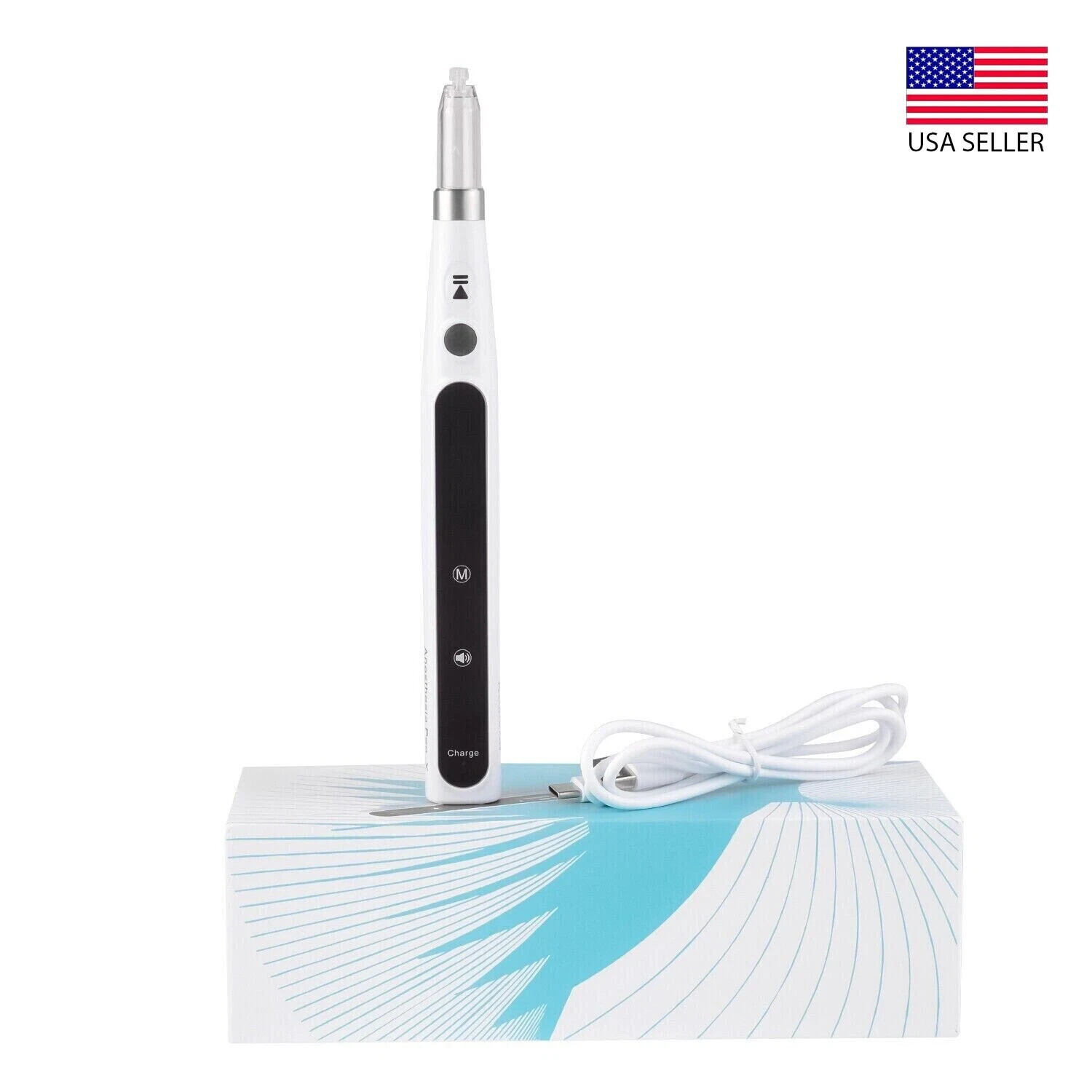 REDLAND Dental Anesthesia Injector Syringes Wireless Pen with 8 Injection Tubes