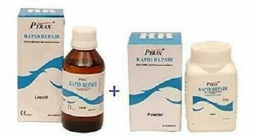 Dental RAPID REPAIR Self Cure Denture Repair Material – Various Shades and Packs