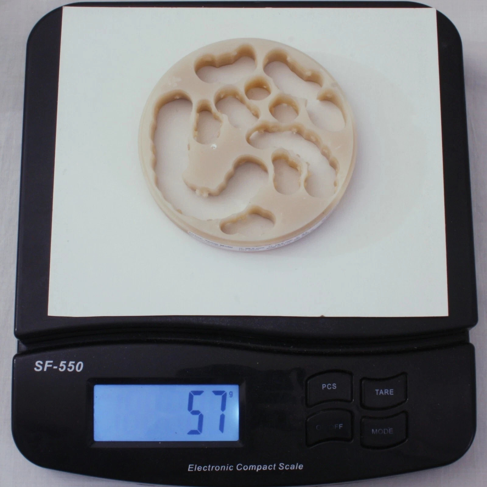 Used Zirlux Temp PMMA – 98×18 mm – Shade B1 – 900-7905 – Use By 2026-03