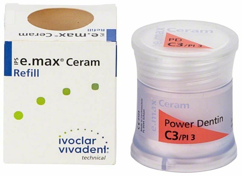 Ivoclar IPS e.max Ceram Shade Dentin C3 1 20g x 1 Bottle 681339