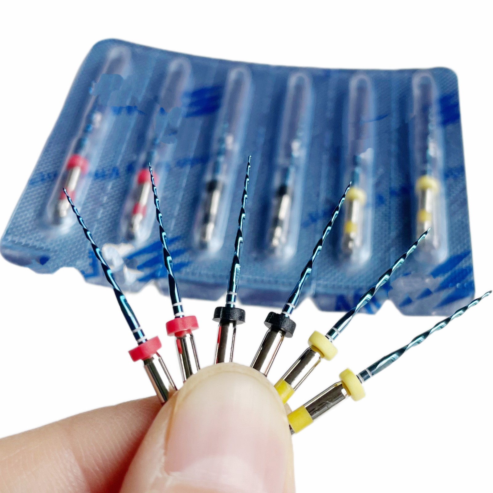 Dental Blue Reciprocating Endo NiTi Root Canal Files Rotary 21mm R25/40/50 6pcs