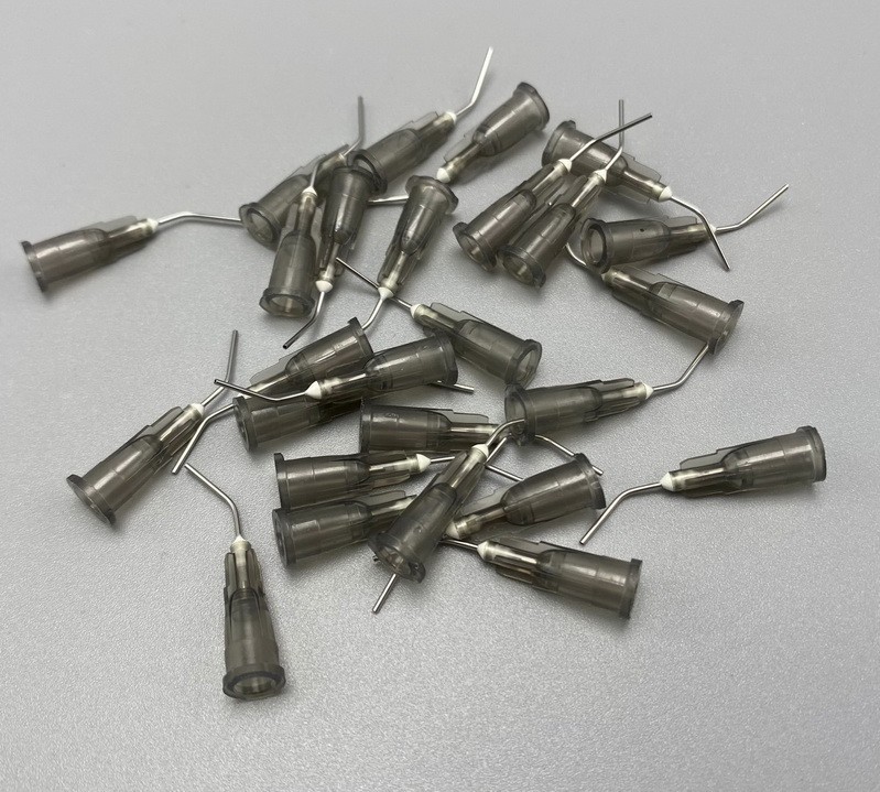 Dental Irrigation Bent Needle Tip Resin Composite Flow Dispenser Etching Syringe