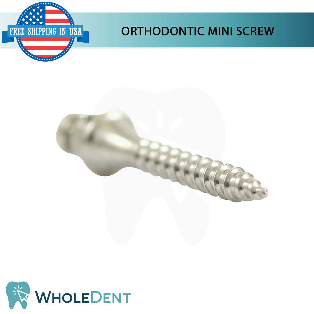 Dental Mini Screw Orthodontic Anchorage Tool Kit Morelli Treatment Driver Stem