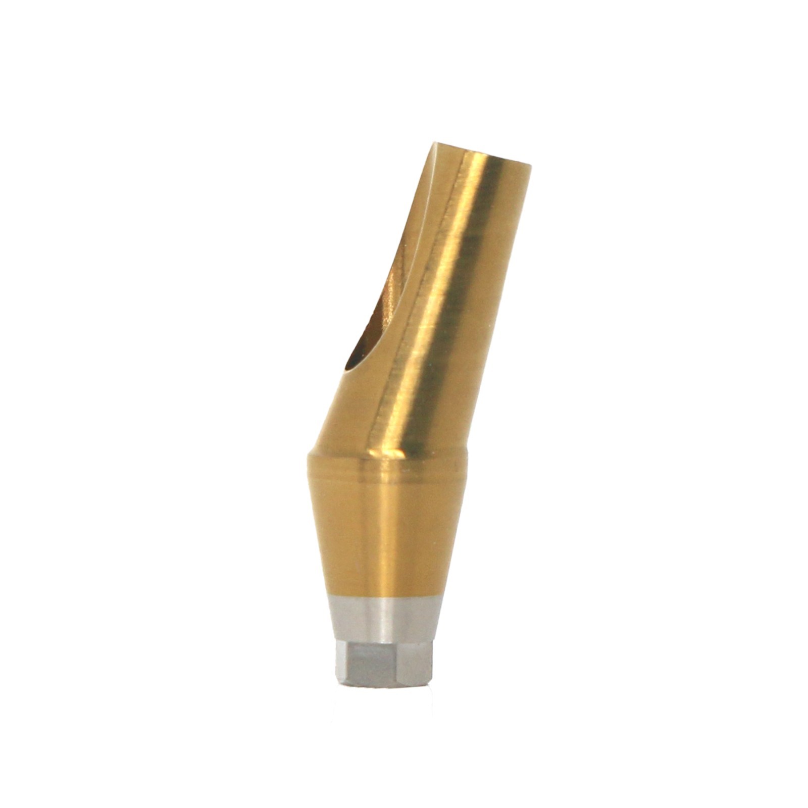US Osstem Hiossen TS ET 17° Angled Abutment Regular Platform Ø4.5mm Titanium Hex