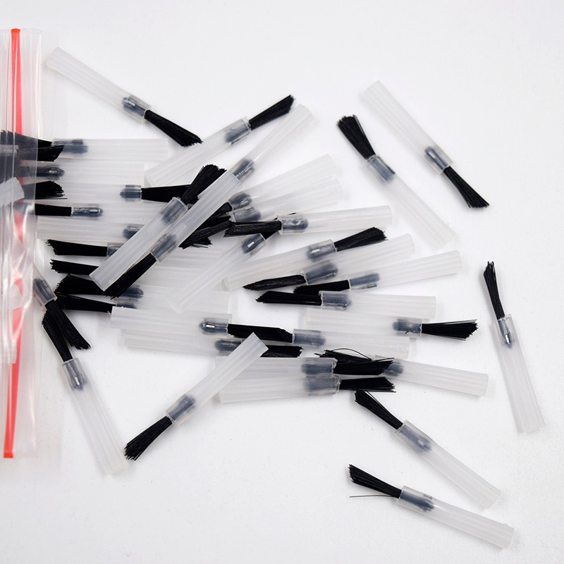 100 Pcs/Pack Dental Disposable Composite Brush Replaceable Applicator Head Tips