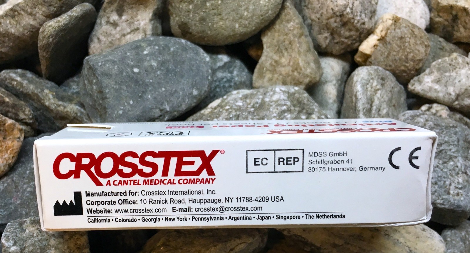 3 Boxes, Blue Articulating Paper, Thin, 0.0028″/71 µm, (144/Box) Crosstex #TPT