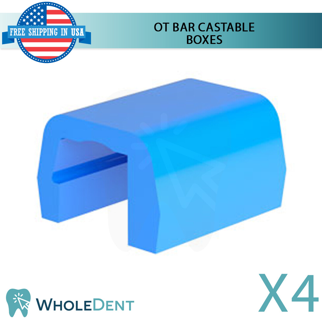 OT Bar Multiuse Overdenture Restoration Attachment Kit Dental Implant Lab