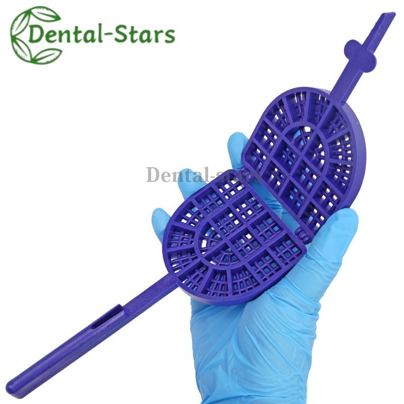 Dental Denture False Tooth Veneers Sieve Tooth Clean Collection Wash Racket Tray