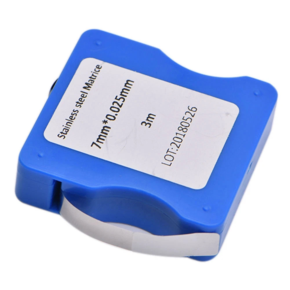 Dental Stainless Steel/Resin Light Cured Matrice Matrix Restoration Bands Strips
