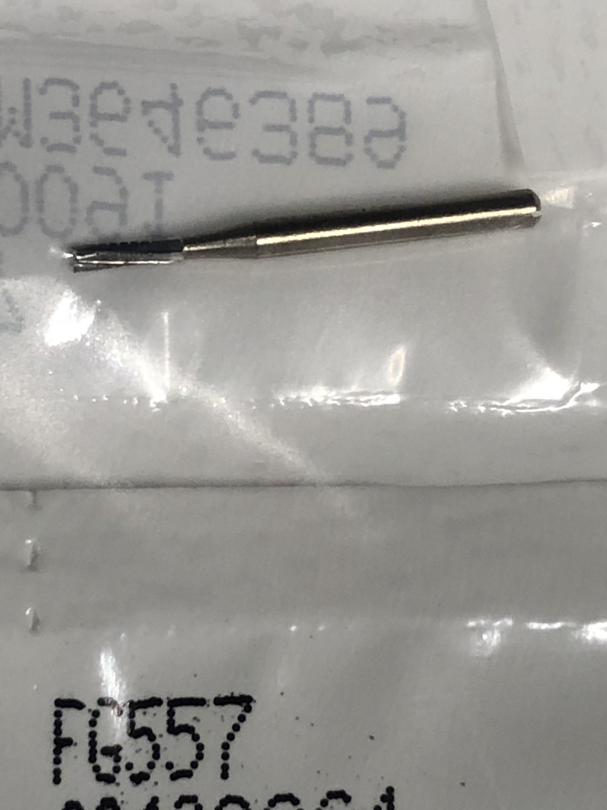 FG557 20xPremium Carbide Flat End X-Cut Fissure Burs 6Blades Individually Packed